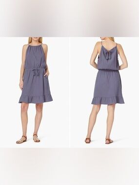 C&C California Kaelyn Gauze Halter Dress